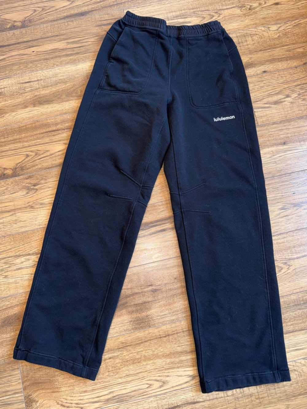 lululemon Black straight leg sweatpants